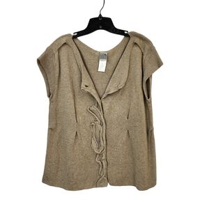 Lilith Women's Beige Knit Blouse